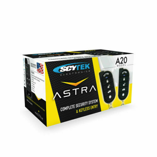 Car Alarm Security System 2 Door Locks Keyless Entry 2 Remote Control Scytek A20 - Big Jeff Online Inc