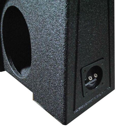 QPower Rhino Coated Dual 10" Vented Subwoofer Enclosure QBTRUCK210-VENTED
