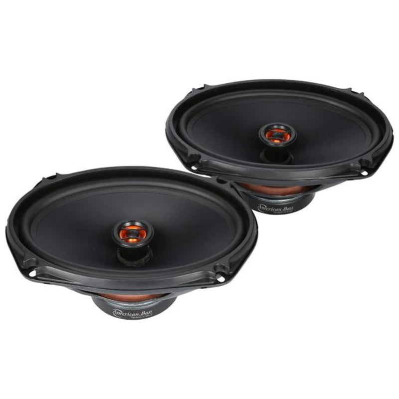 American Bass 6x9"Pair of Studio Series 200W Max Coaxial Speakers STUDIO6.9