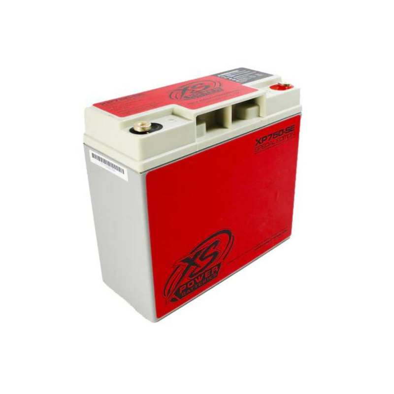 12V 600 Max Amps 20AH AGM Car Battery XS Power XP750-SE Red Label
