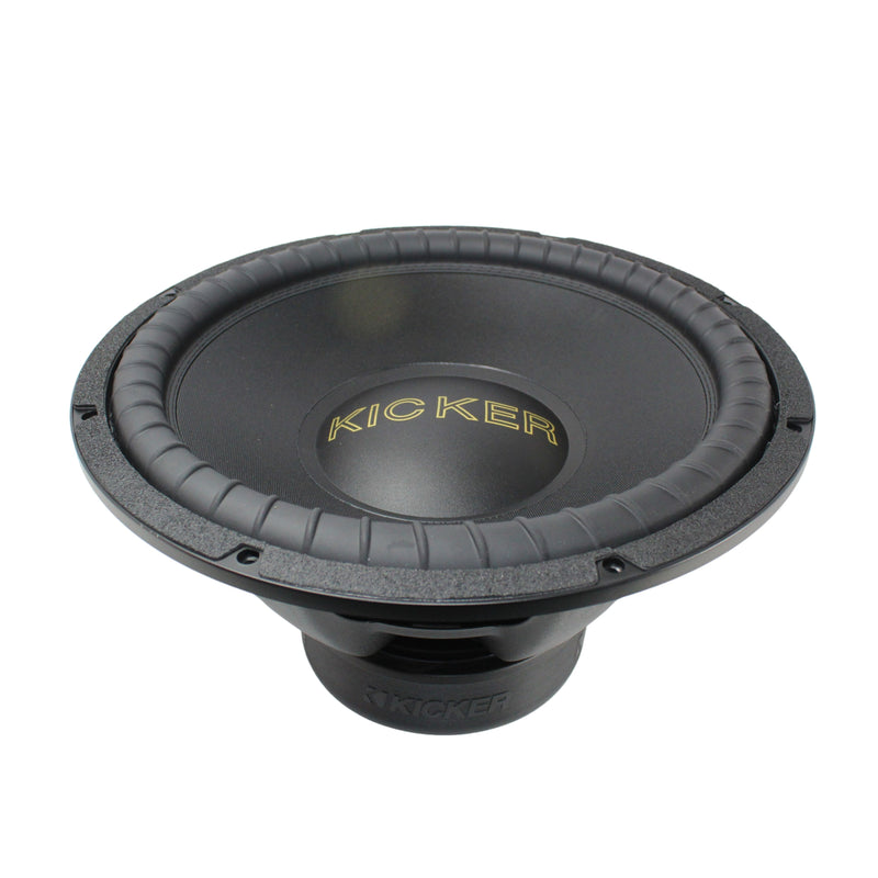 Kicker 50th Competition GOLD Edition 15 Inch Subwoofer Dual 4 Ohm VC 1600W Peak