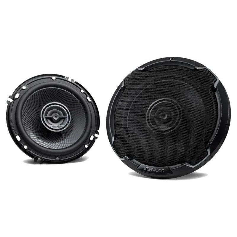 Pair of Kenwood 6.5" Round 2-Way Vehicle Speaker System 320 Watts Peak