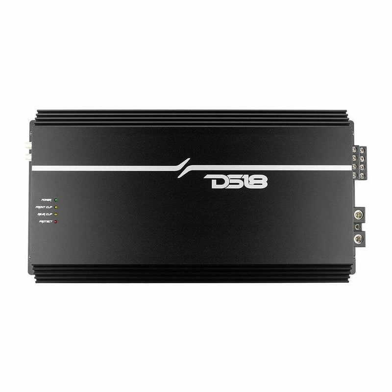 DS18 4 Channel Korean Amplifier Class AB Full Range w/ Bass Knob EXL-P2000X4