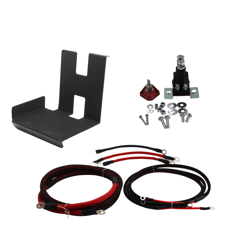 Can-Am X3 Dual Battery Upgrade Kit (Wire Kit & Battery Bracket Only) DS18
