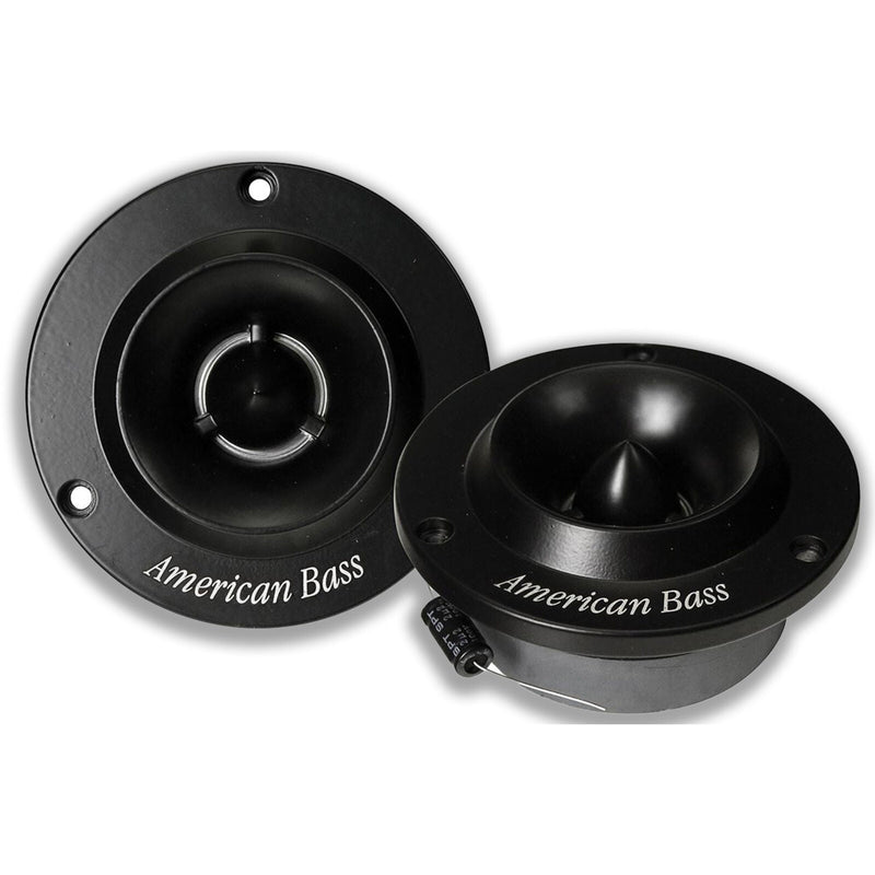 American Bass 1" Compression Tweeter Black 150 Watt 4 Ohm Pair MX-252B