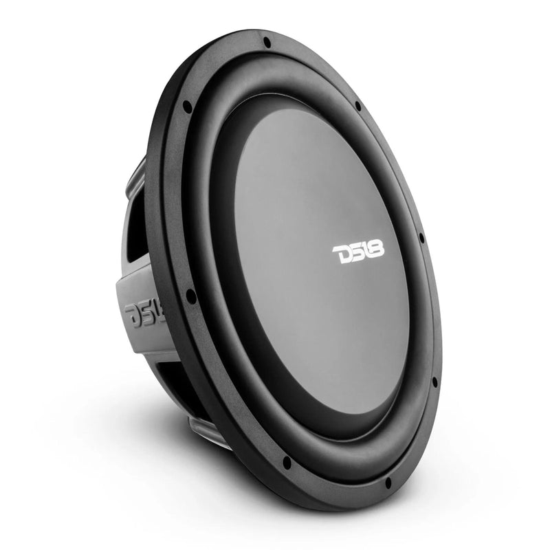 DS18 PS 12" 600W RMS 4 Ohm 3" SVC Water Resistant Shallow Subwoofer  PSW12.4S