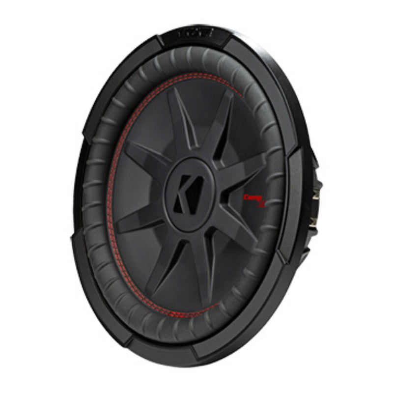 Kicker COMP RT Series 12" Dual 2 Ohm 500 Watt RMS Subwoofer - 48CWRT122