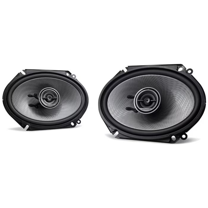 Kenwood 6 X 8 -Inch 2-Way 360W Performance Series Car Audio Speakers KFC-D681C