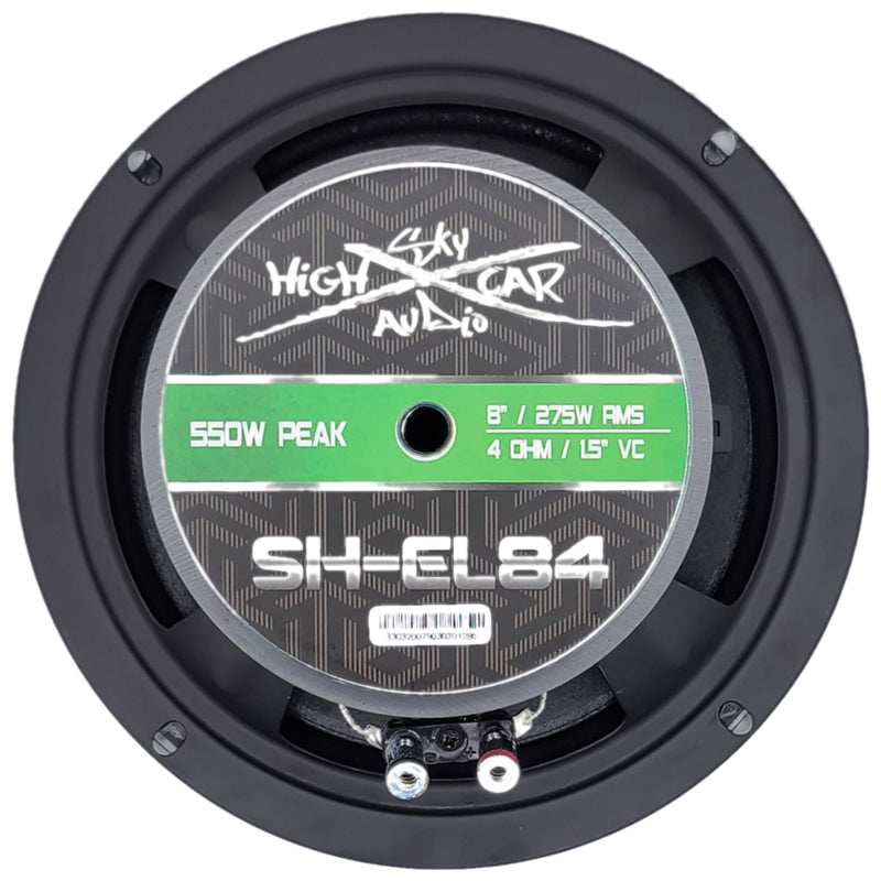 Sky High Car Audio 8 Inch 550W 4 Ohm Pro Audio Midrange Speaker SH-EL84