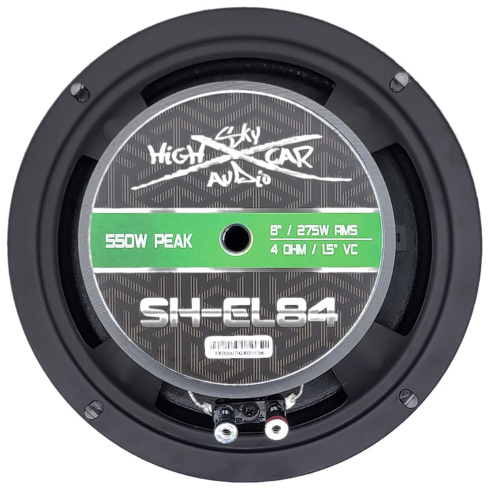 Sky High Car Audio 8 Inch 550W 4 Ohm Pro Audio Midrange Speaker SH-EL84