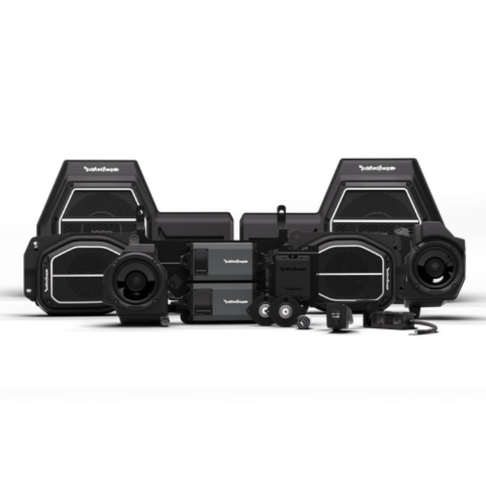Rockford Fosgate 1,800 Watt All-In-One Audio Kit for 2018-2023 Jeep Wrangler JL