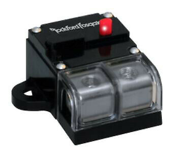 Rockford Fosgate 100 Amp Circuit Breaker Quick Reset 1/0-4 AWG RFCB100