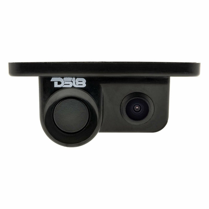 DS18 (2 IN 1) Reverse Camera with Audible Backup Beeping Sound RCS2IN1