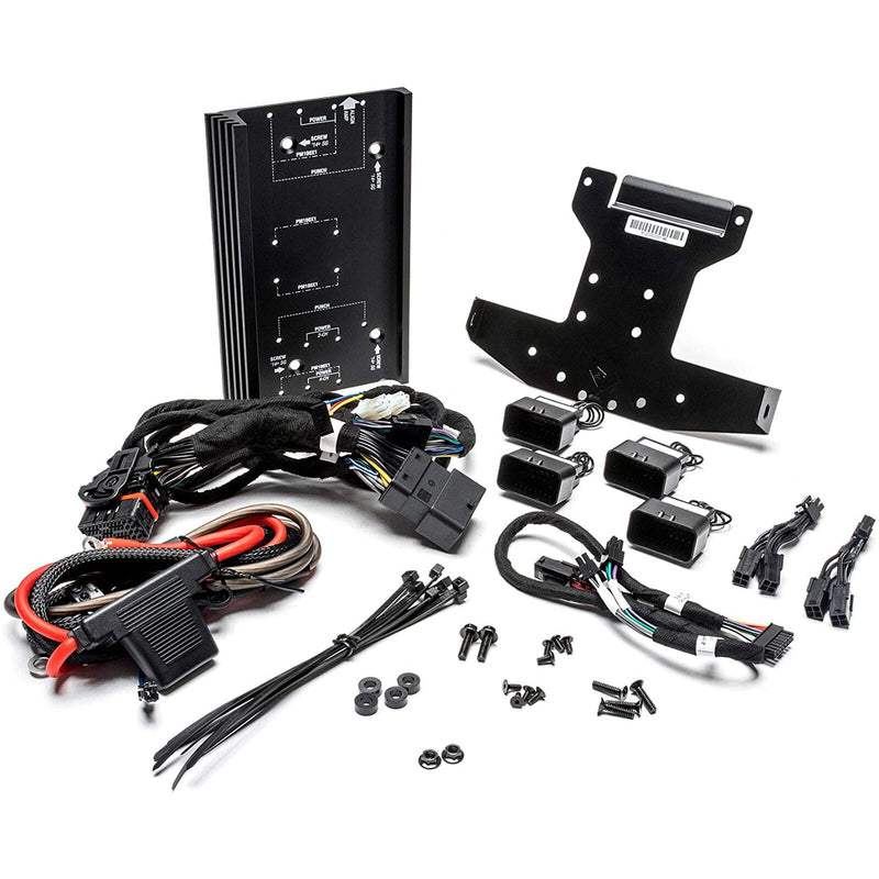 Rockford Fosgate Harley Davidson Amplifier, 6 Speakers & Amp Kit 2014+
