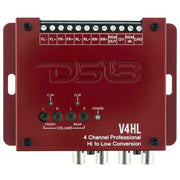 DS18 V4HL 4 Ch Line Out Converter High-Level Speaker Signal Low-Level - Big Jeff Online Inc