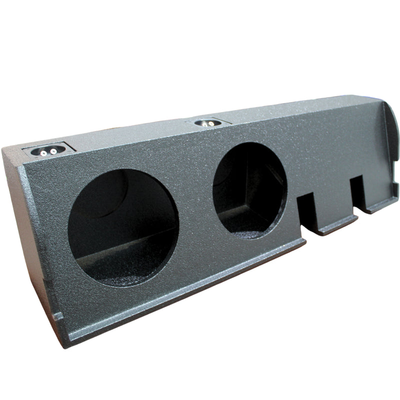 King Boxes 10" Dual DF Sealed Box for '97-'03 F150 Super Crew AK-FORD03-10