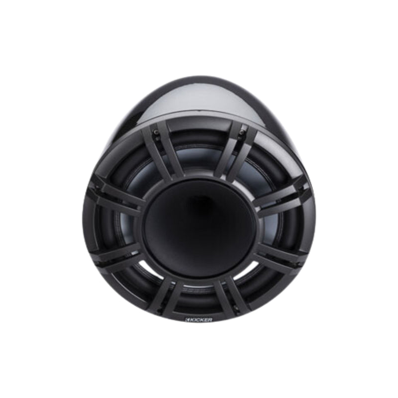 Kicker Pair of Black 11" 600W HLCD Marine Wake Tower Speakers 47KMFC11
