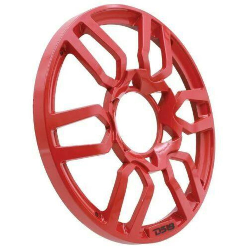 DS18 Speaker Grill Universal 6.5" Inch Plastic Cover Red Pair PRO-GRILL6 RED