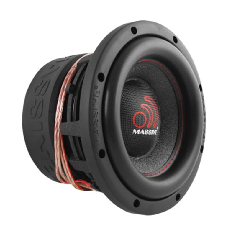 Massive Audio 8" 1000W Subwoofer Dual 4 Ohm Voice Coil Competition HIPPO84V2