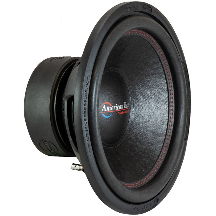 American Bass 15" 2000 Watt Black Subwoofer Dual 4 Ohm Voice Coil XD Series