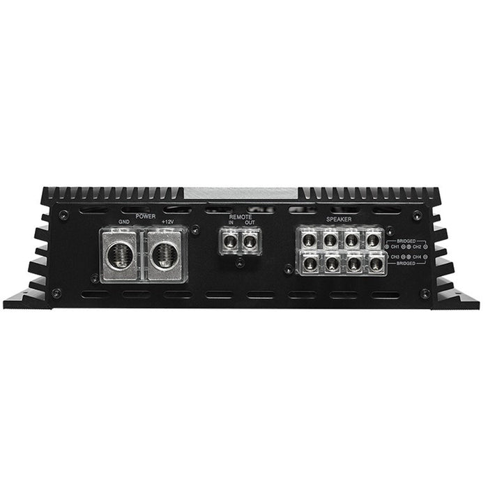 Deaf Bonce Car Audio 4x 6.5 Midrange Speakers 4 Ohm AP-M61AC & 4 Ch Amplifier
