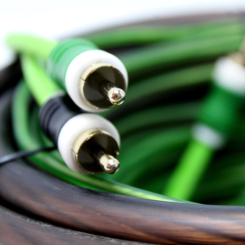 Deaf Bonce Machete 4 GA OFC 2 Ch Green Amplifier Wiring Kit MWK-42CU