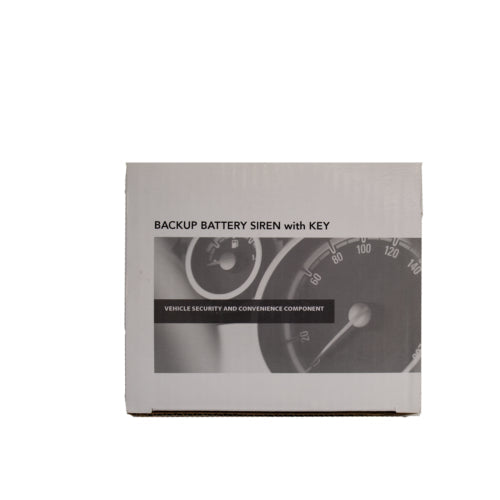 Viper 12 Volt Constant Backup Battery Siren with Key 1505T