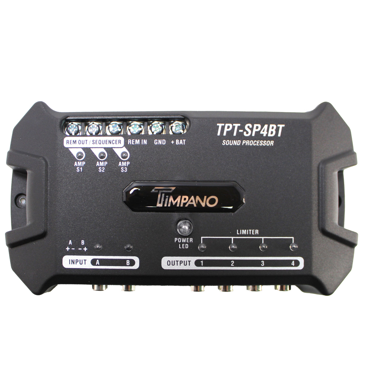 Timpano 4 Channel Digital DSP Bluetooth Voltmeter Sequencer Equalizer