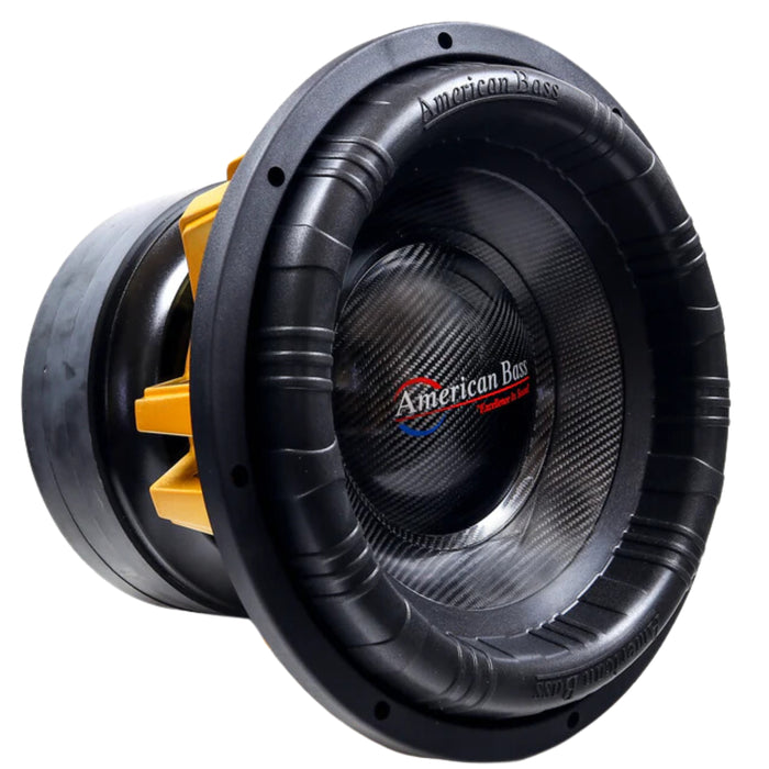 American Bass 12" KING Subwoofer 1 Ohm 15000 Watts 6500 watts RMS KING-12D1