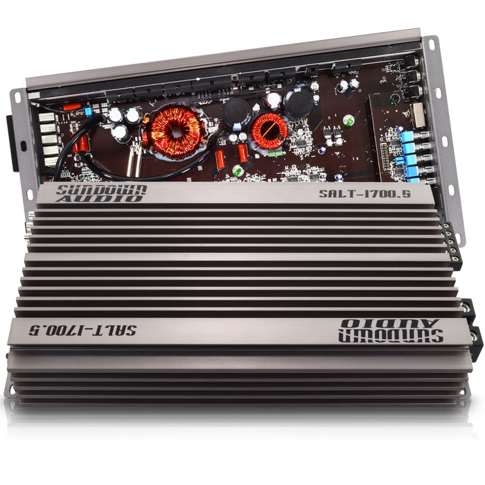 Sundown Car Audio 5 Channel 1 Ohm Stable 1700W Full Range Class D SALT Amplifier