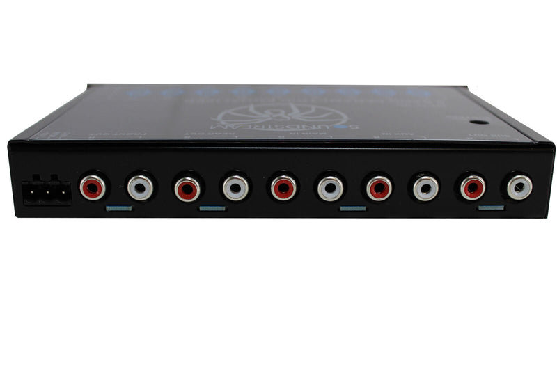 1/2 DIN 9 Band Equalizer w/ Sub Level Control 8V Pro Car Audio MPQ-90