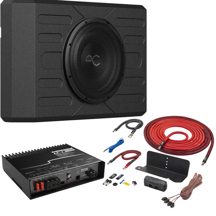 Audio Control Swing Gate Kit 12" Subwoofer Enclosure Loaded for Full-Size Bronco