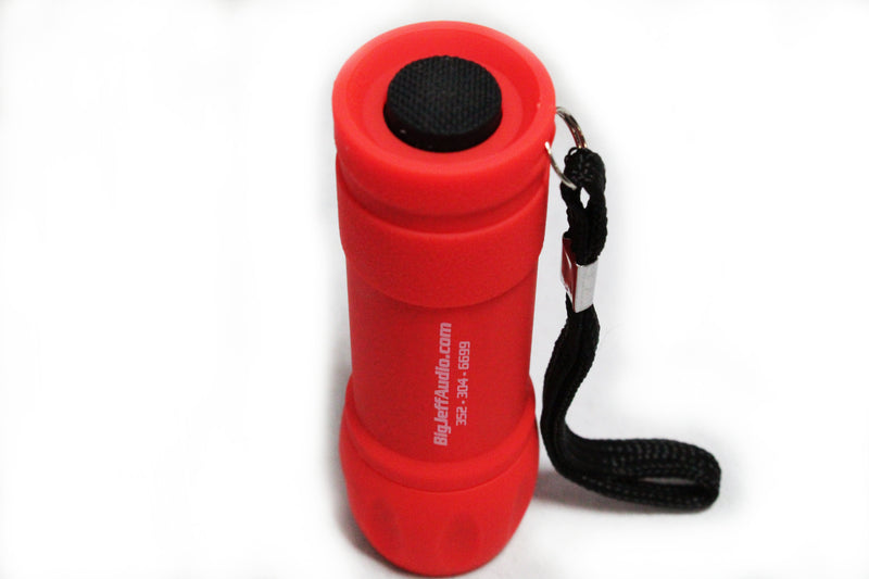 Big Jeff Mini Torch Flashlight Red