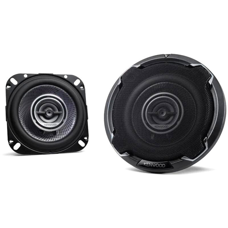 Pair of Kenwood 4" Round 2-Way vehicle speakers 50 Watts KFC-1096PS