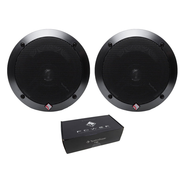 Rockford Pair 5.25" 240W 4 Ohm 2-Way & Pair 6"x9" 400W 4 Ohm 2-Way Speakers