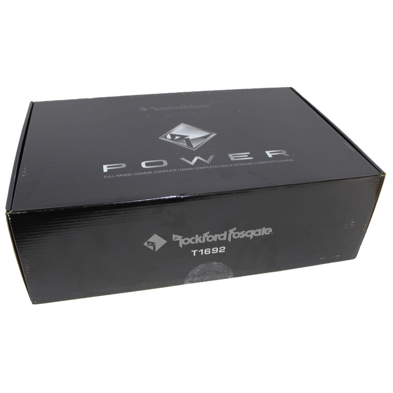 Rockford Pair 5.25" 240W 4 Ohm 2-Way & Pair 6"x9" 400W 4 Ohm 2-Way Speakers