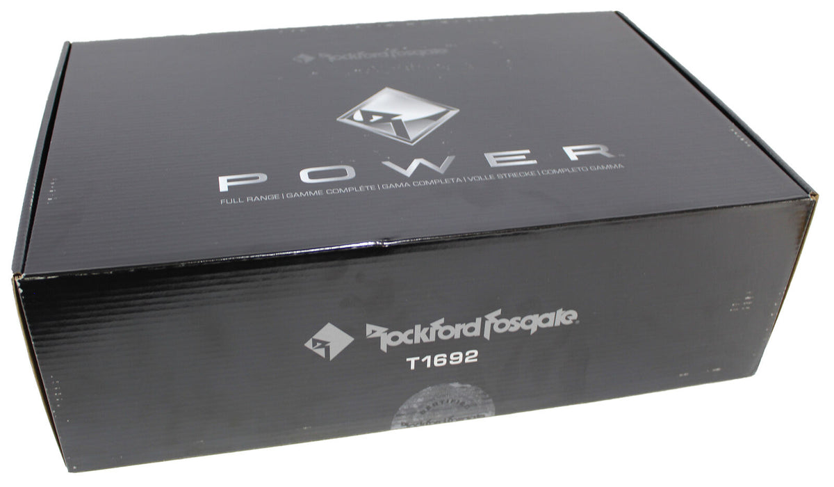 Pair of Rockford Fosgate Power 6x9 400W 4 Ohm 2-Way Full-Range Speakers T1692